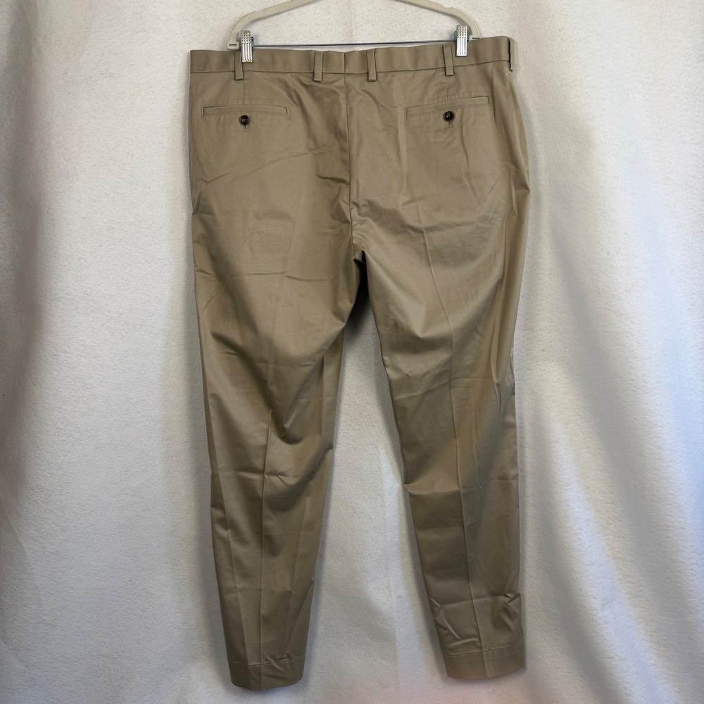 Brooks Brothers Pants Lightweight Advantage Chino Khaki Mens 42x32 Regular Fit - Picture 4 of 11